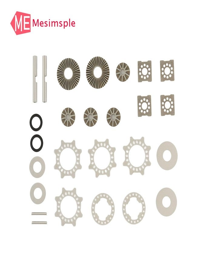Mesimsple مجموعة تروس تفاضلية محدودة الانزلاق نشطة من Mesimsple Steel EXB ARA310984 ARA310985 لسيارات Arrma 1/8 Kraton Outcast Notorious Talion Typhon 6S EXB Series RC، قطع غيار للترقية - Image 3
